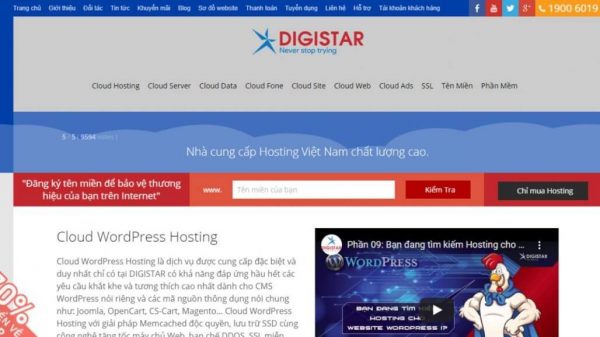 Công ty cung cấp dịch vụ Hosting Digistar