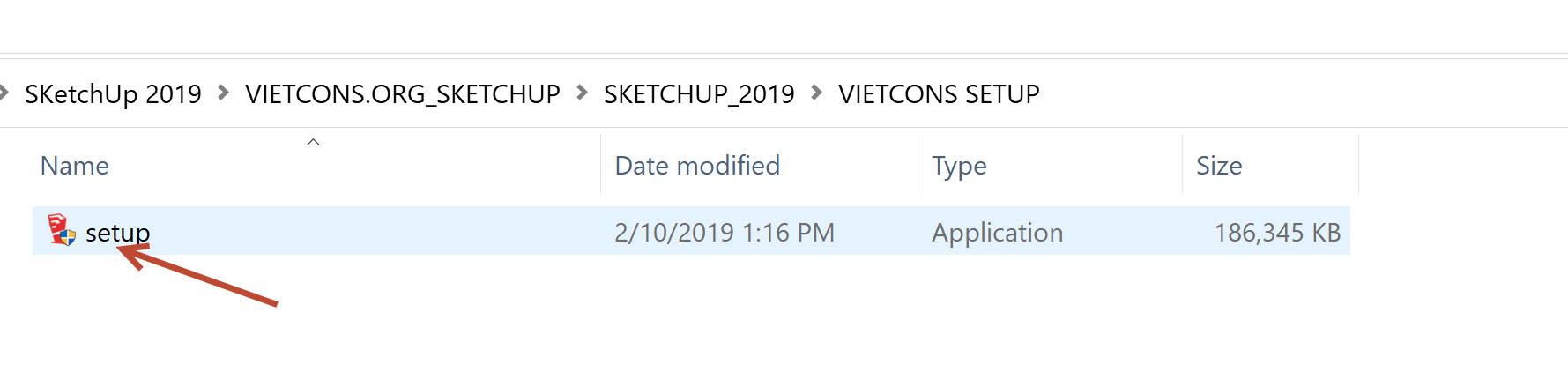 cài đặt file sketchup 2019 full crack