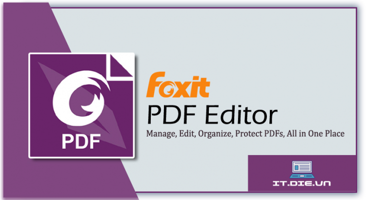 foxit pdf editor full crack