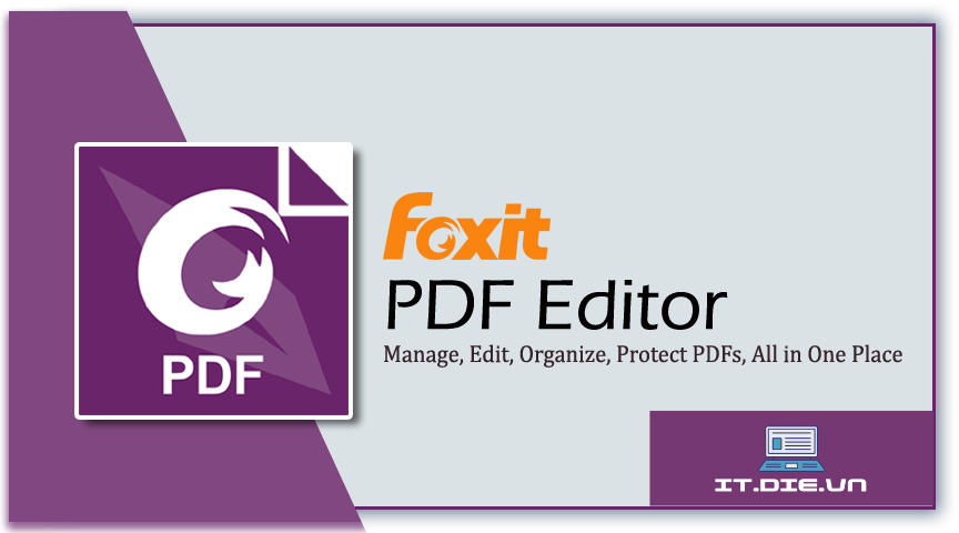 foxit pdf editor full crack