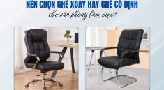 chọn ghế xoay hay ghế cố định cho văn phòng