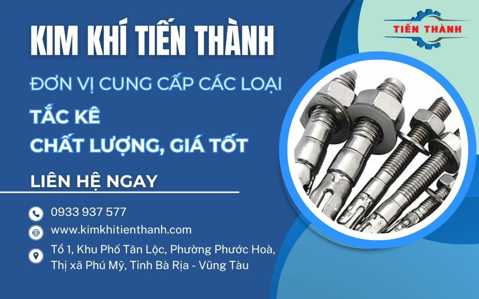 Kim Khí Tiến Thành – Nhà cung cấp tắc kê giá sỉ